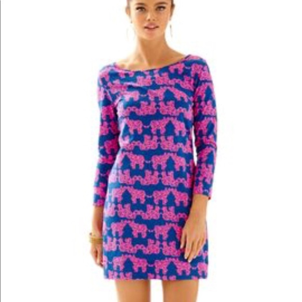 Lilly Pulitzer Marlowe Dress in Tusk in Sun